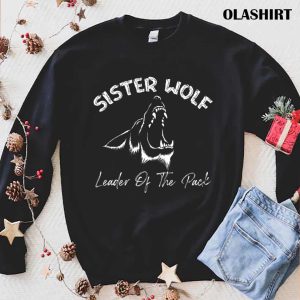 Sister Wolf Shirt Wolf Pack Family Sister Shirt 1