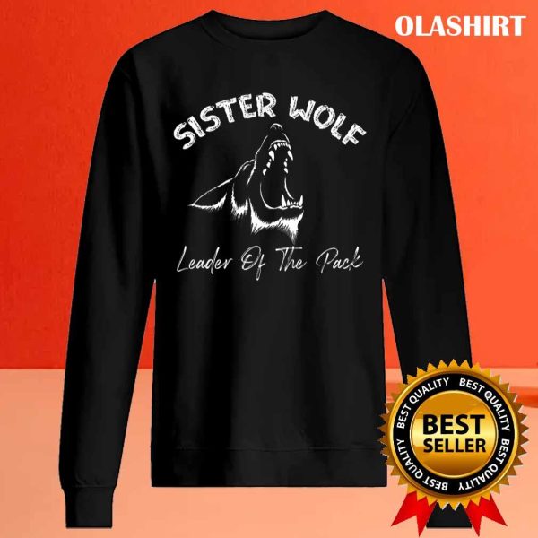 Sister Wolf Shirt, Wolf Pack Family Sister Shirt