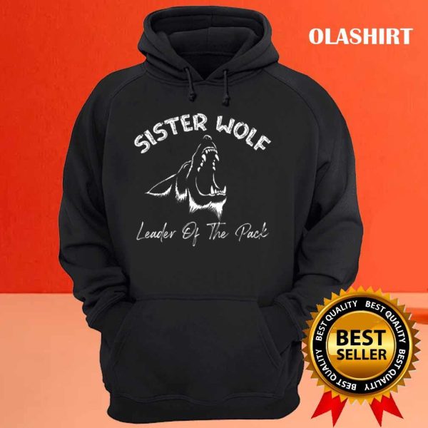 Sister Wolf Shirt, Wolf Pack Family Sister Shirt