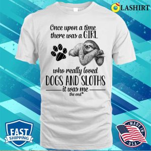 Sloth And Dogs Paw T-shirt