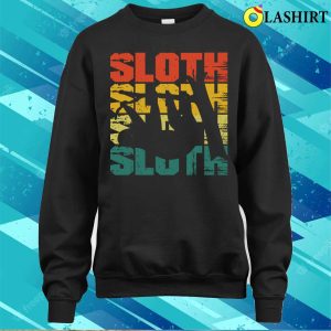 Sloth T shirt Sloth Retro Vintage T shirt 4