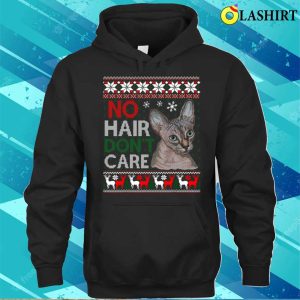 Sphynx Cat Ugly Christmas Sweater Perfect For Hairless Cat Fans 3