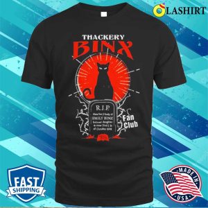 Thackery Binx Hocus Pocus Sanderson Sisters Cats Witches Halloween T shirt 1