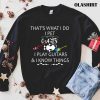 That’s What I Do I Pet Cats I Play Guitars And I Know Things T-shirt