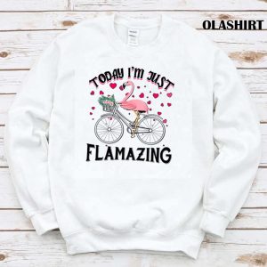 Today Im Just Flamazing Flamingo Cycling Shirt 1