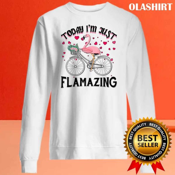 Today I’m Just Flamazing Flamingo Cycling Shirt