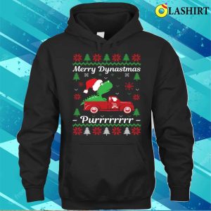 Ugly Christmas Sweater T shirt Ugly Christmas Sweater Dinosaur T shirt 3