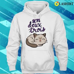 Un Deux Trois Cat Tee The Perfect Feline Lover T shirt 3