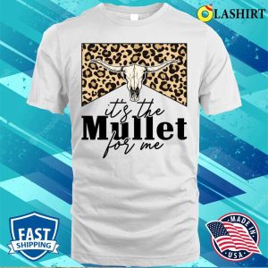 Western Cowgirl Country Style Leopard Pattern T-shirt