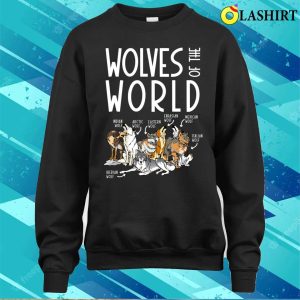 Wolf T shirt Wolves Of The World T shirt 4