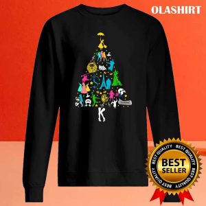 Womens Christmas Tree Shopping Girl T shirt Trending Shirt 2