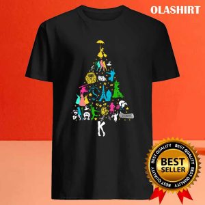 Womens Christmas Tree Shopping Girl T shirt Trending Shirt 4