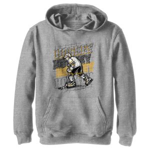 Boy_s Lost Gods Hockey Player Sketch Pull Over Hoodie