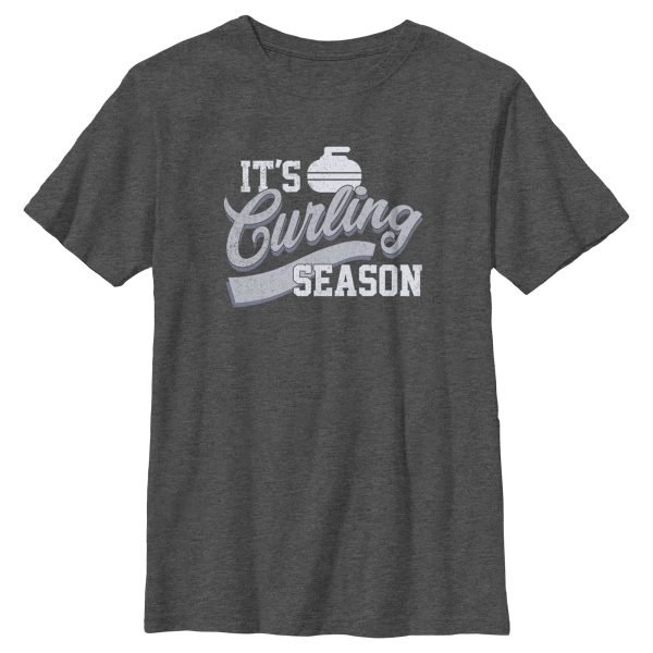 Boy_s Lost Gods It’s Curling Season T-Shirt