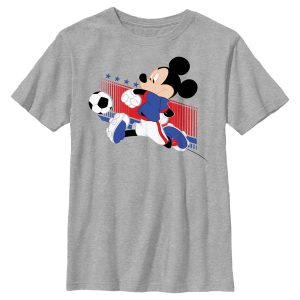 Boy_s Mickey & Friends Soccer USA T-Shirt