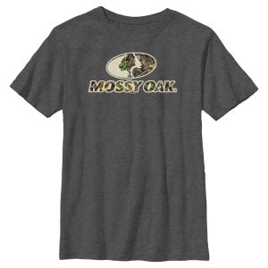 Boy_s Mossy Oak Classic Camouflage Logo T-Shirt