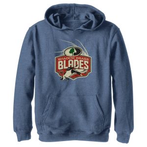 Boy_s Mossy Oak Color Shadow Grass Blades Logo Pull Over Hoodie