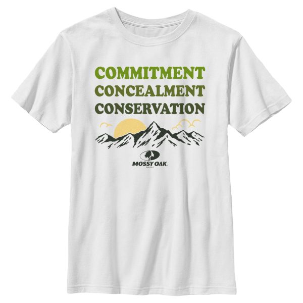 Boy_s Mossy Oak Commitment Concealment Conservation T-Shirt