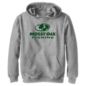 Boy_s Mossy Oak Fishing Logo Pull Over Hoodie