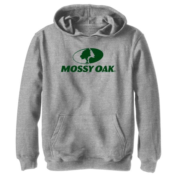 Boy_s Mossy Oak Forest Green Classic Logo Pull Over Hoodie