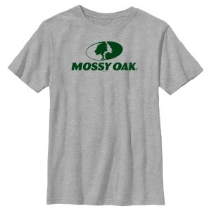 Boy_s Mossy Oak Forest Green Classic Logo T-Shirt