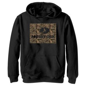 Boy_s Mossy Oak In the Woods Logo Pull Over Hoodie