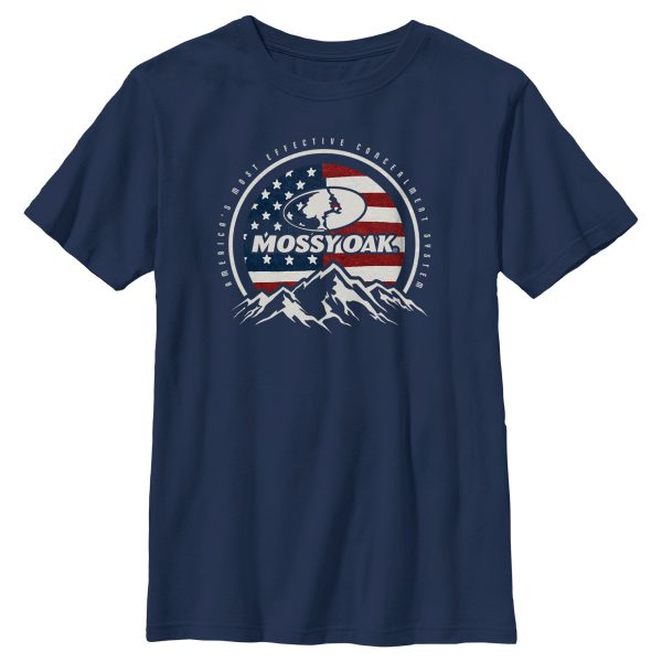 Boy_s Mossy Oak Patriotic Valley Logo T-Shirt