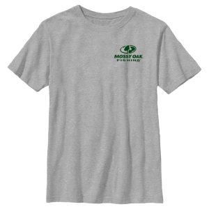 Boy_s Mossy Oak Small Fishing Logo T-Shirt