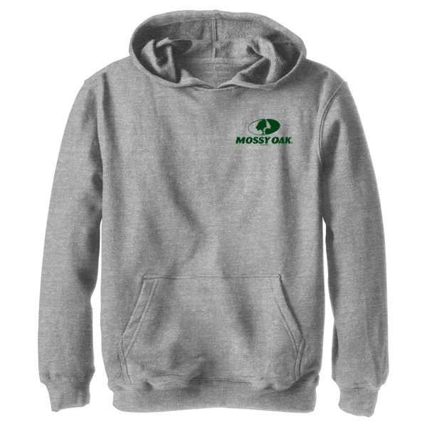 Boy_s Mossy Oak Small Forest Green Classic Logo Pull Over Hoodie