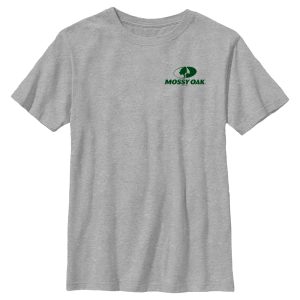 Boy_s Mossy Oak Small Forest Green Classic Logo T-Shirt