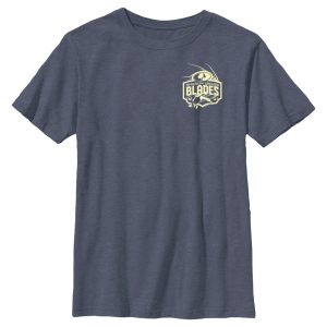 Boy_s Mossy Oak Small Shadow Grass Blades Logo T-Shirt