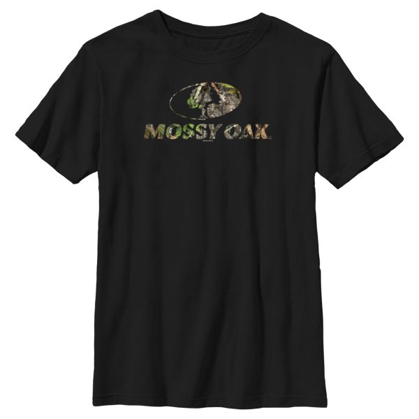 Boy_s Mossy Oak Tree Filled Logo T-Shirt