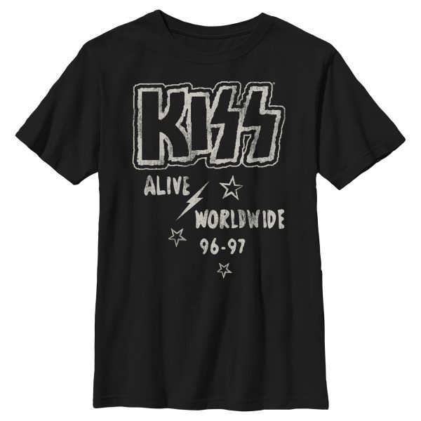 Boy’s KISS Alive Worldwide T-Shirt