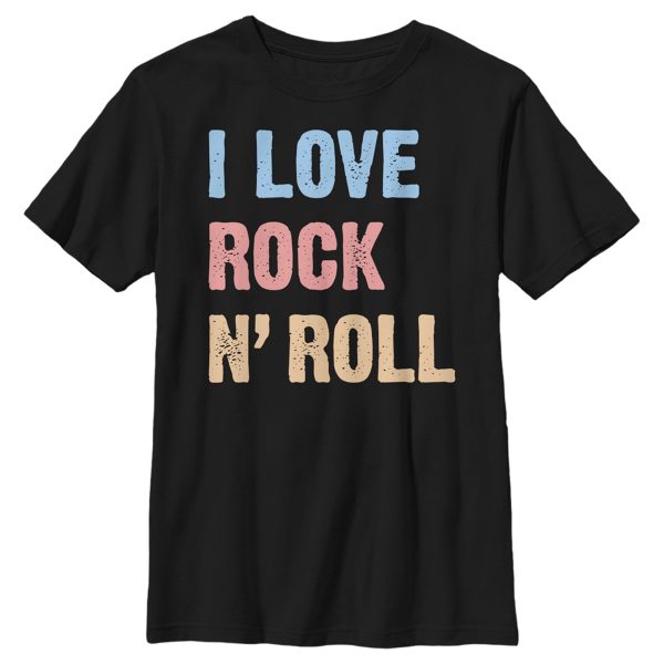 Boy’s Lost Gods I Love Rock N’ Roll T-Shirt