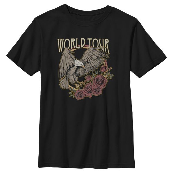 Boy’s Lost Gods World Tour Eagle and Roses T-Shirt