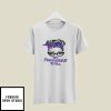 February Birthday Girl T-Shirt Black Glasses Purple Headband