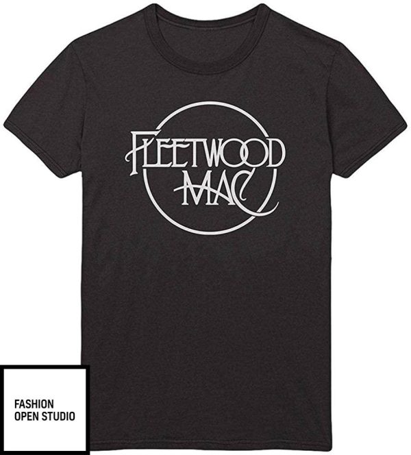 Fleetwood Mac T-Shirt Classic Logo Rock Off T-Shirt