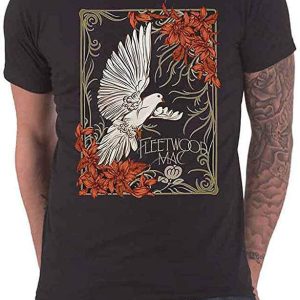 Fleetwood Mac T-Shirt Dove Band Logo T-Shirt