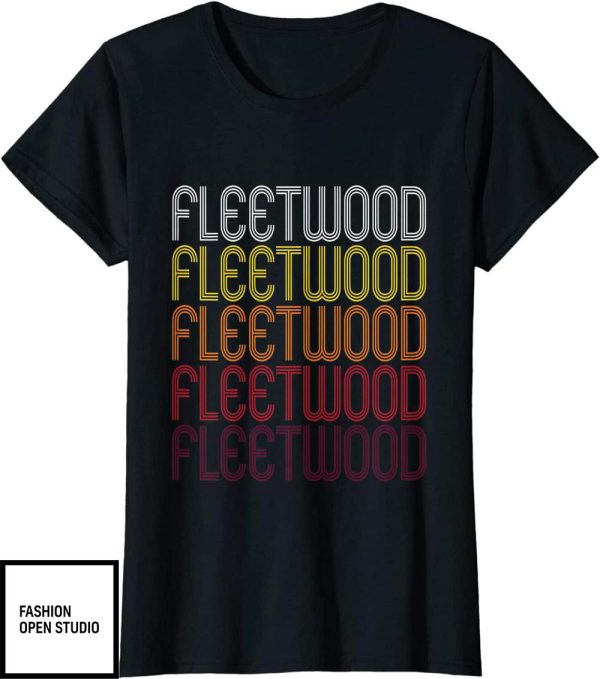 Fleetwood Mac T-Shirt Fleetwood Vintage Pennsylvania T-shirt