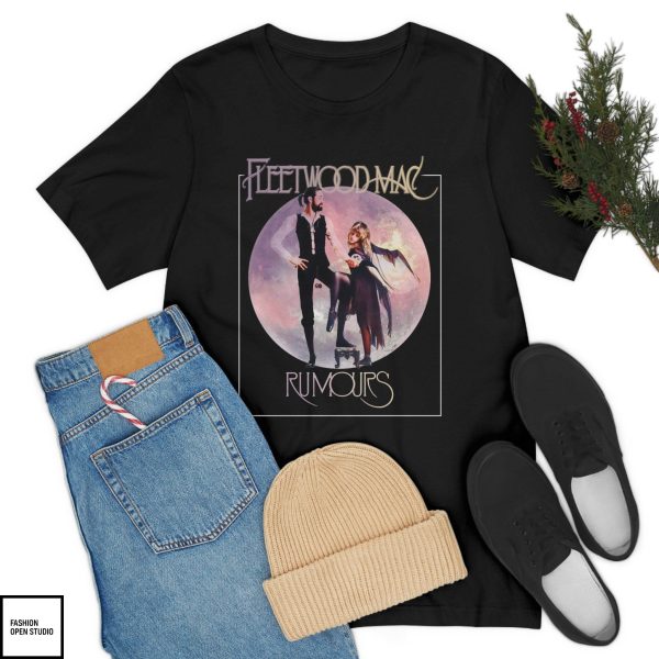 Fleetwood Mac T-Shirt Rumours Album Moonlight Cover T-Shirt