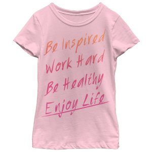 Girl_s CHIN UP Be Inspired T-Shirt