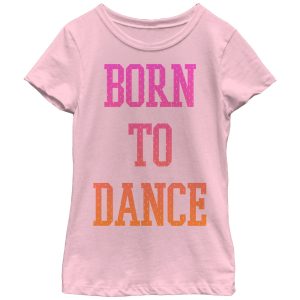 Girl_s CHIN UP Born to Dance T-Shirt