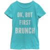 Girl_s CHIN UP Brunch First T-Shirt