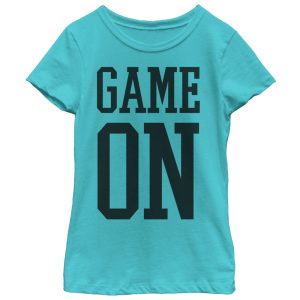 Girl_s CHIN UP Classic Game On T-Shirt