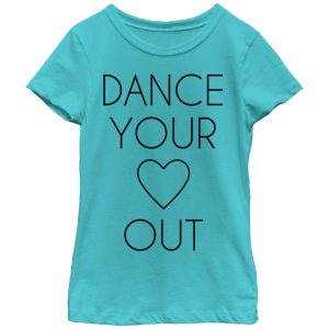 Girl_s CHIN UP Dance Your Heart Out T-Shirt