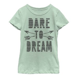 Girl_s CHIN UP Dare to Dream T-Shirt