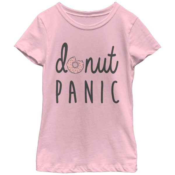 Girl_s CHIN UP Donut Panic T-Shirt