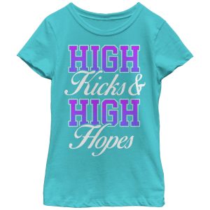 Girl_s CHIN UP High Kicks T-Shirt