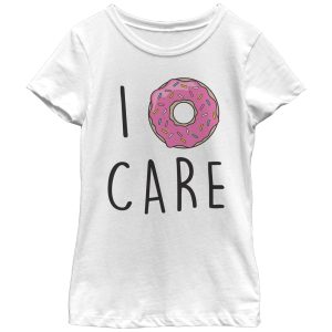 Girl_s CHIN UP I Donut Care T-Shirt