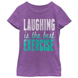 Girl_s CHIN UP Laughter T-Shirt